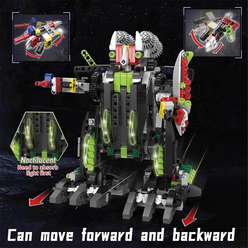 2 in1 Dinosaur Robot Building Kits X83878