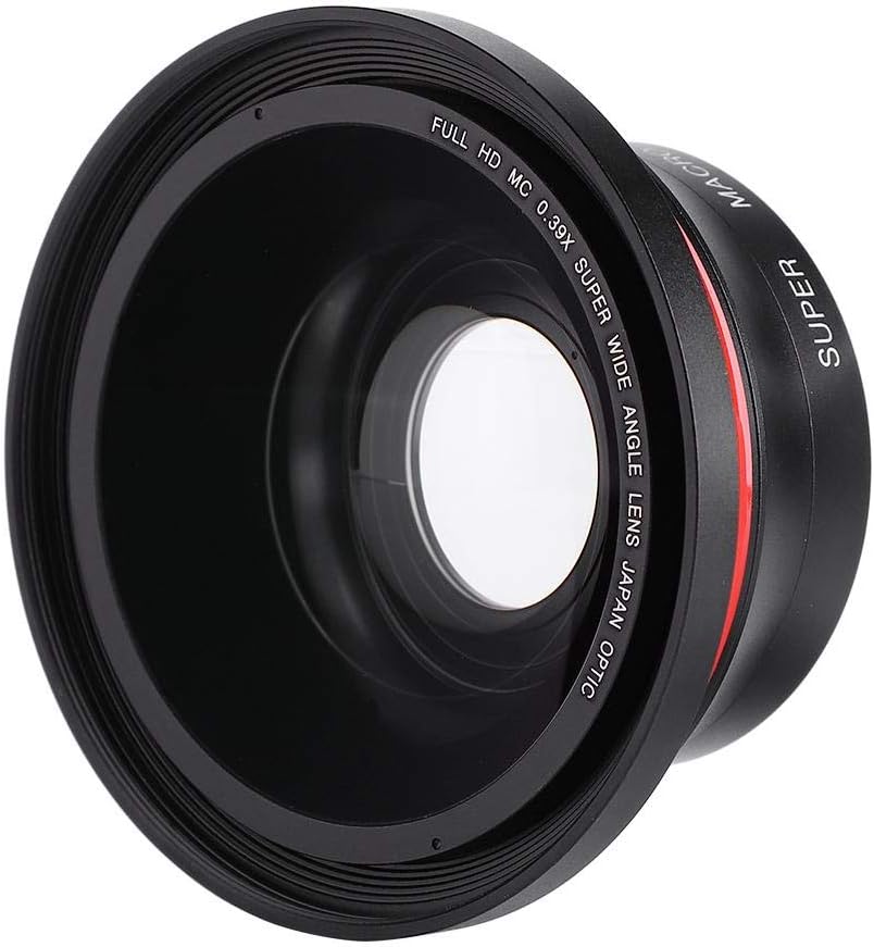 37mm 0.39X Wide Angle Lens with Macro Lens and Phone Clip P1449