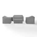 5Pc Furniture Cover Set Gray A669240