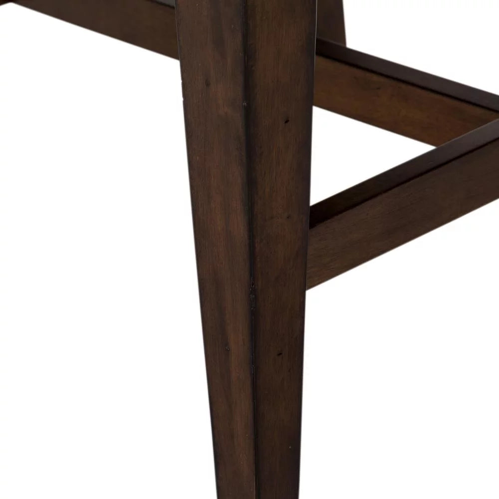 Set of 2 Medium Brown Dining Chairs B50624
