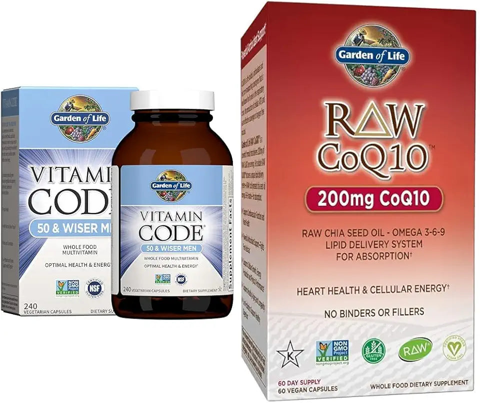 Multivitamin for Men Vegetarian Omega 3 6 9 Supplement T4978