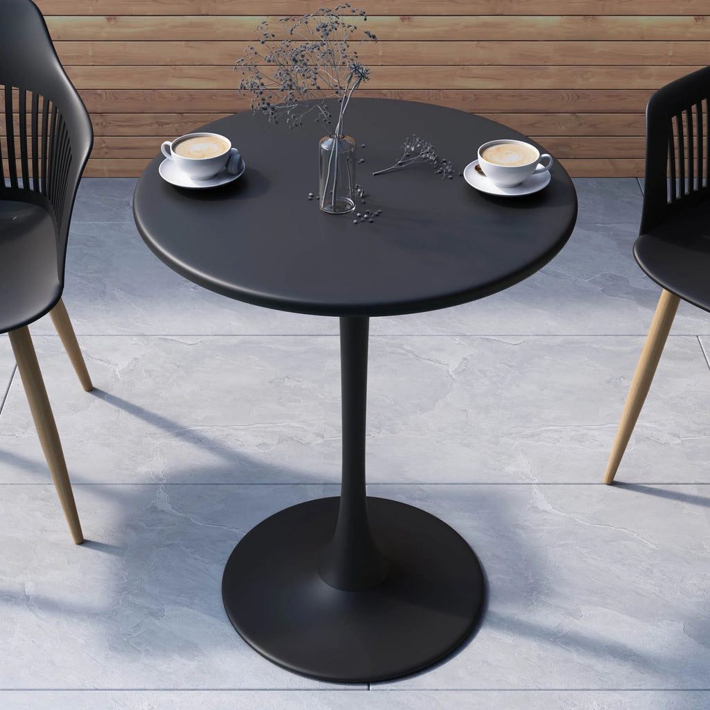 Black Steel Bistro Table A261
