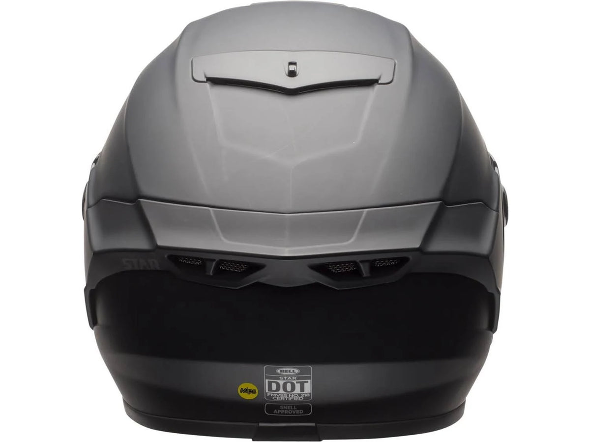 Matte Black Solid Motorcycle Helmet D3502