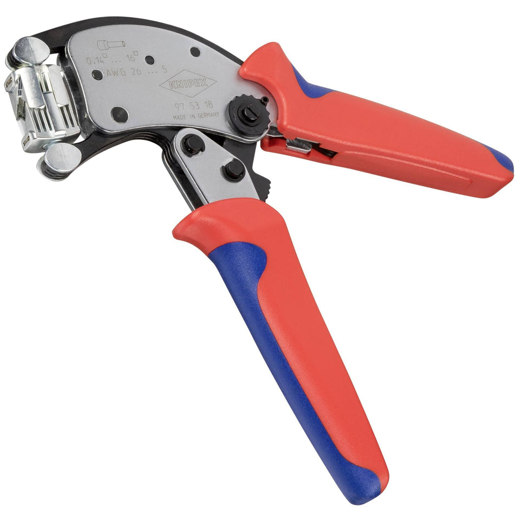 Self-Adjusting Crimping Pliers for End Sleeves A319596