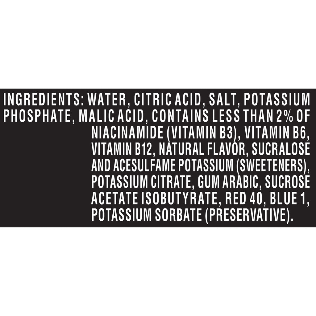Arctic Grape Water Enhancer With Electrolytes, Caffeinated, 1.62 fl oz Bottle (Pack-5) Z199805