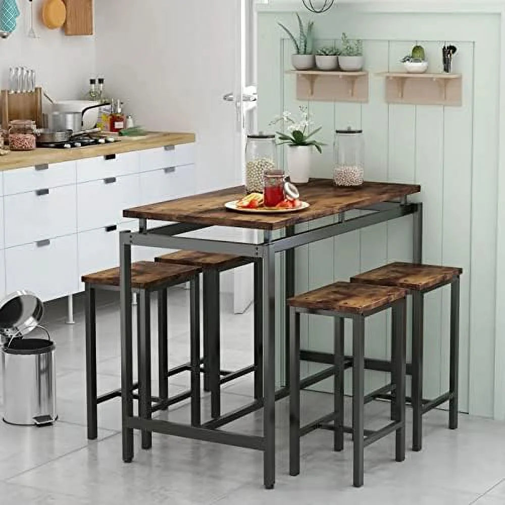 Dining Table Set for 4 5 Piece L5131