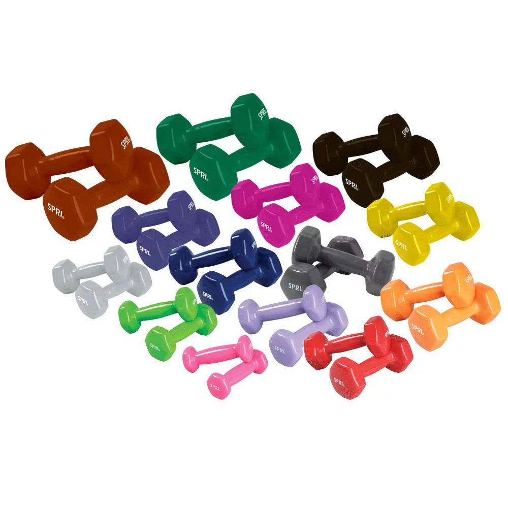 15 lb Pair Grey Dumbbells Z54182