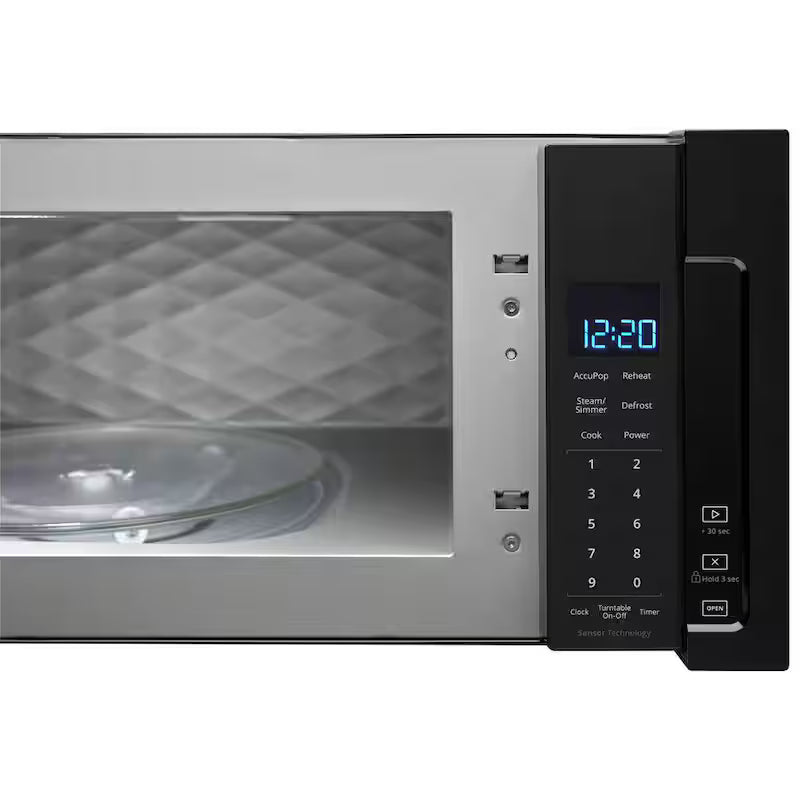 Low Profile Microwave Hood Combination in Black C473