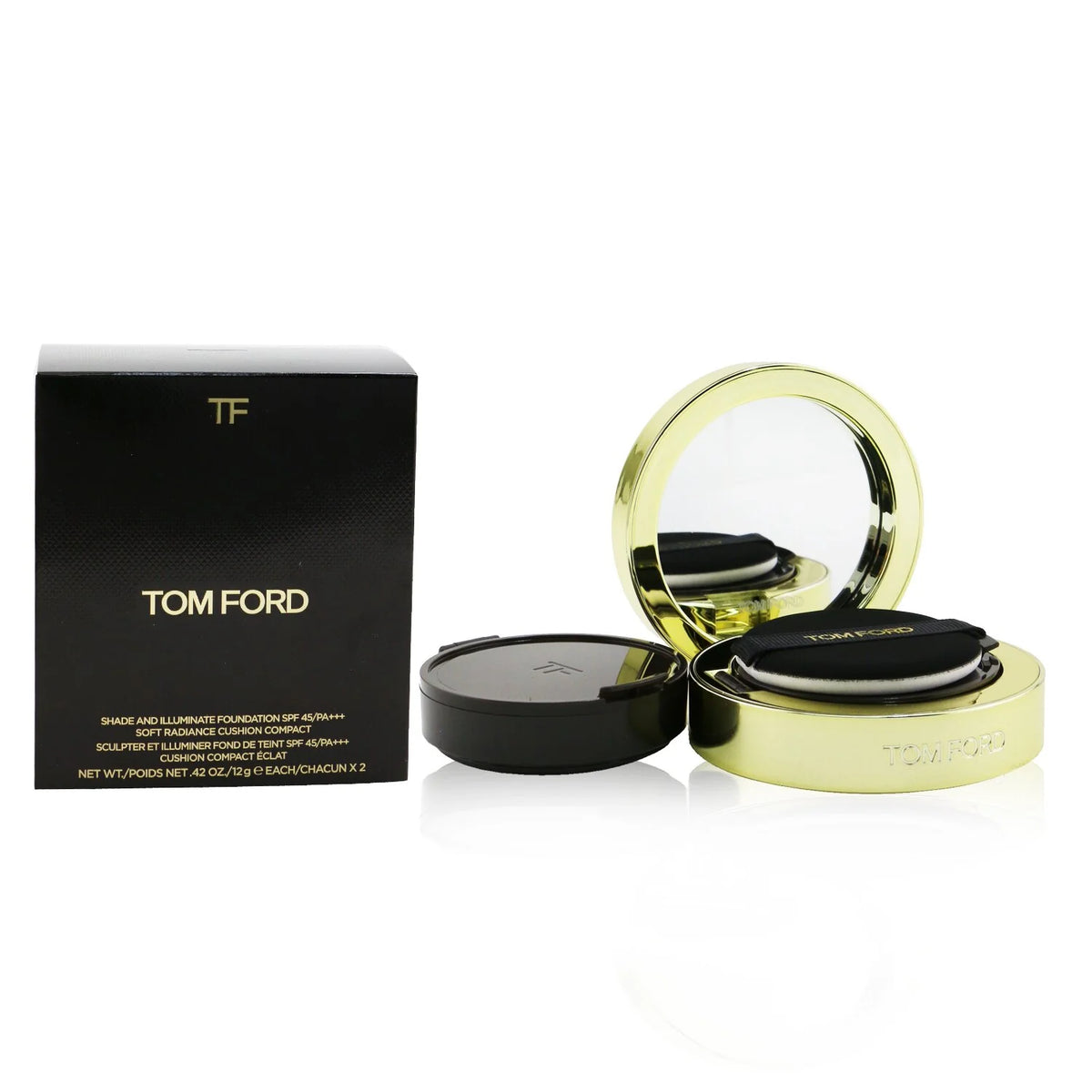 Shade And Illuminate Foundation Soft Radiance Cushion Compact SPF 45 With Extra Refill N73809