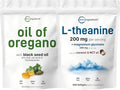 Oil of Oregano Softgels & L-Theanine with Magnesium Glycinate 2 Pack M37664