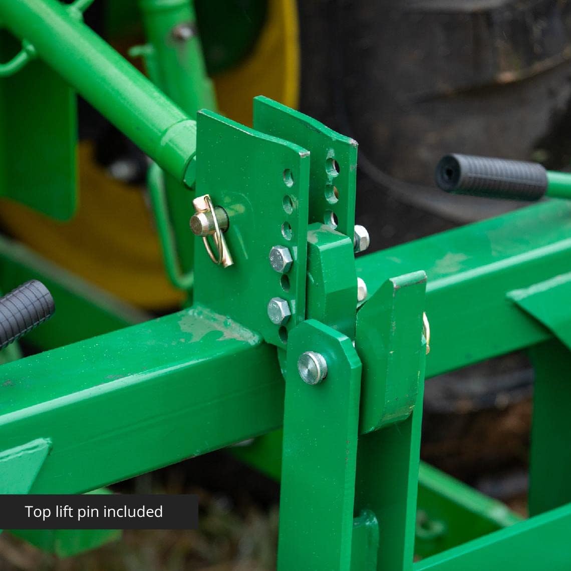 Tractor Drawbar with Suitcase Weight Brackets, 2 Receiver, CAT 1 3-Pt Y4035