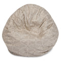 Beige Bean Bag Chair Y2237