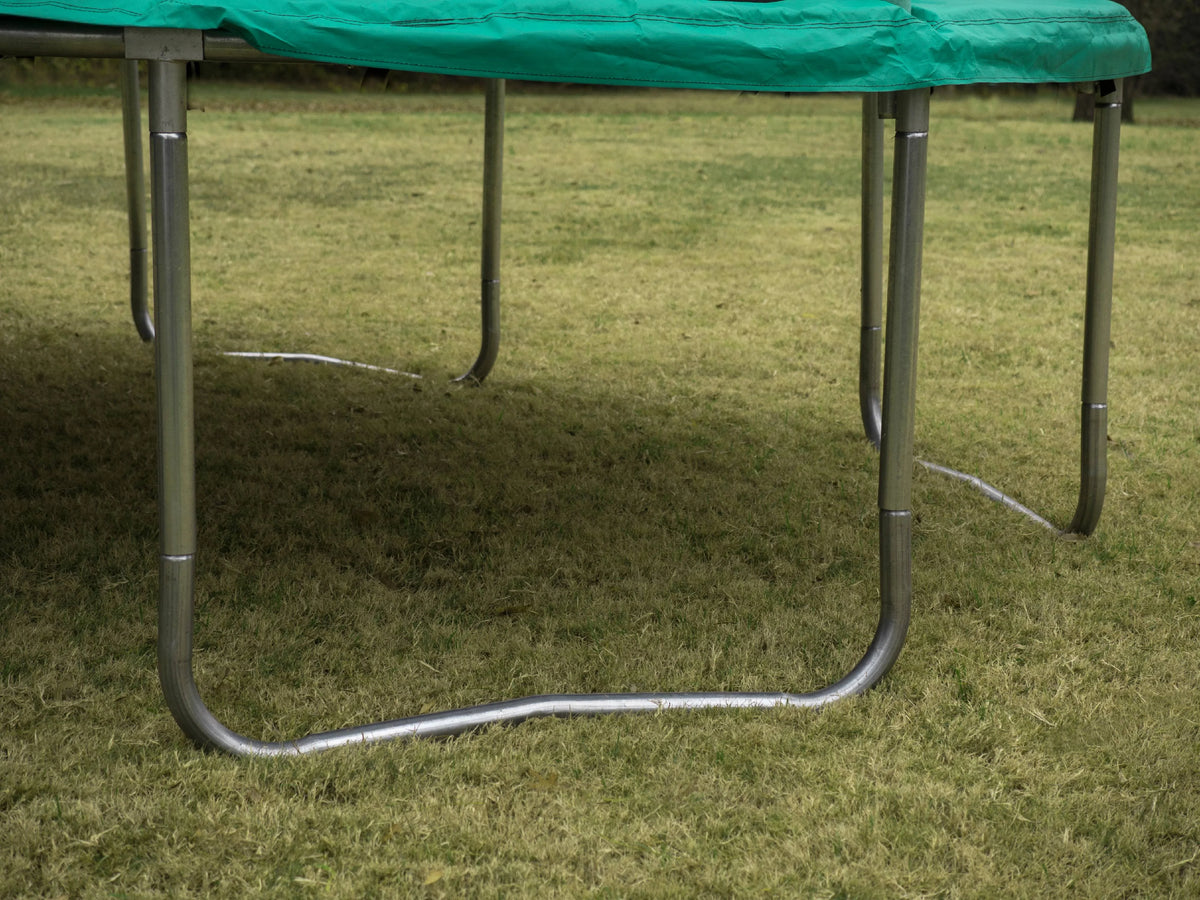 14' Trampoline with Enclosure, Green T2993