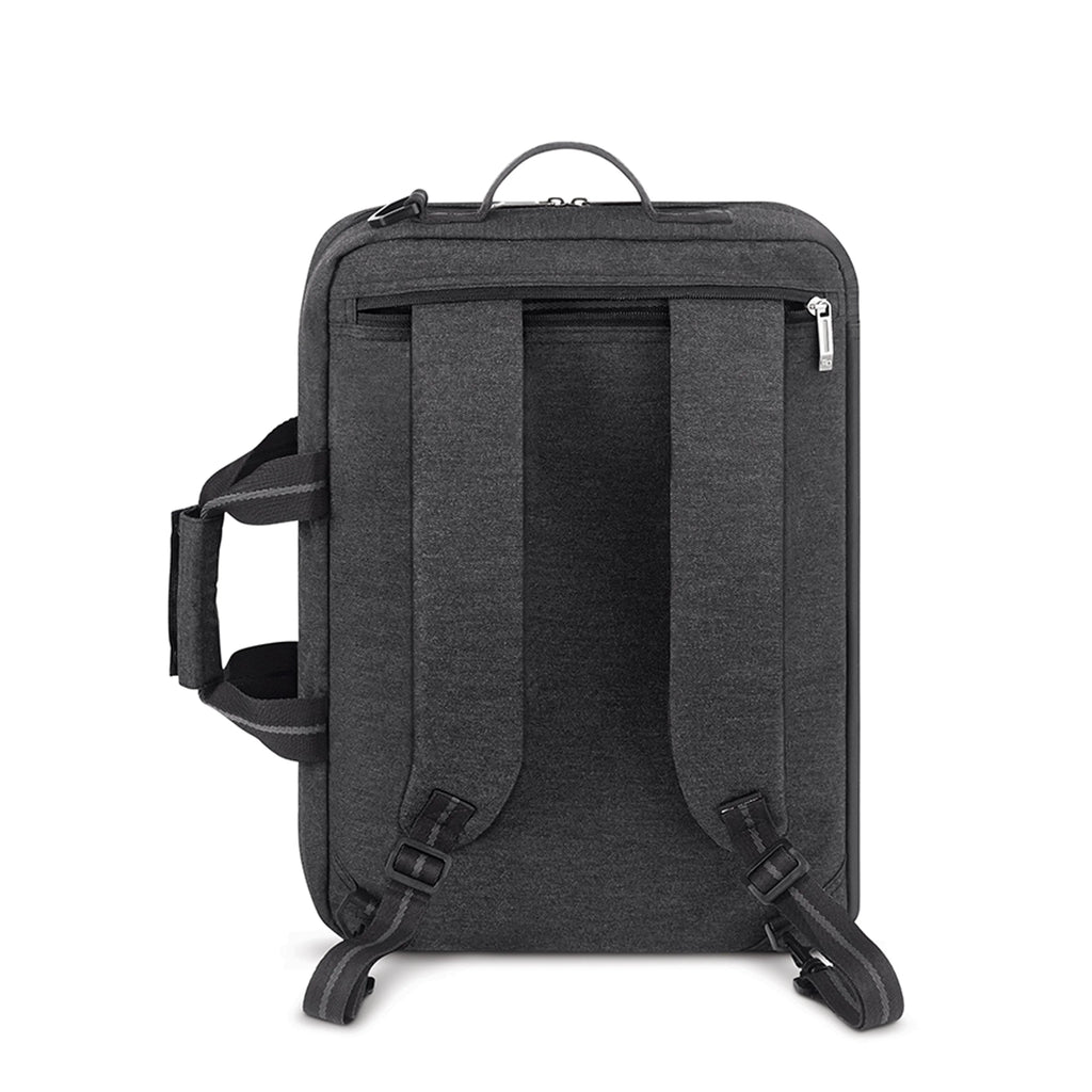 Gray Laptop Briefcase Backpack F723126