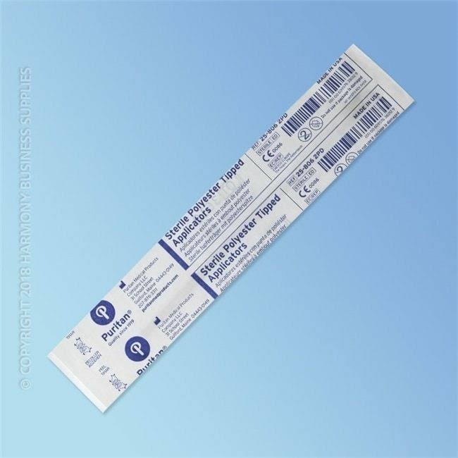 Sterile Regular Tip Polyester Swab S378