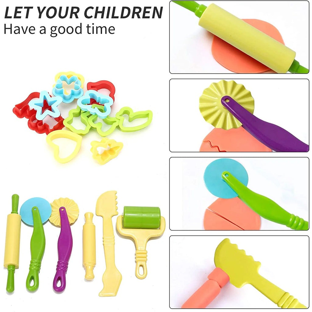 Christmas 20pc Playdough Tools Set B69684