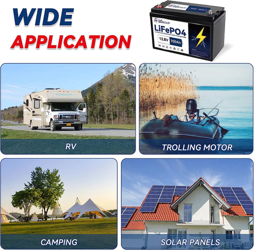 12V 100Ah LiFePO4 Battery X1596
