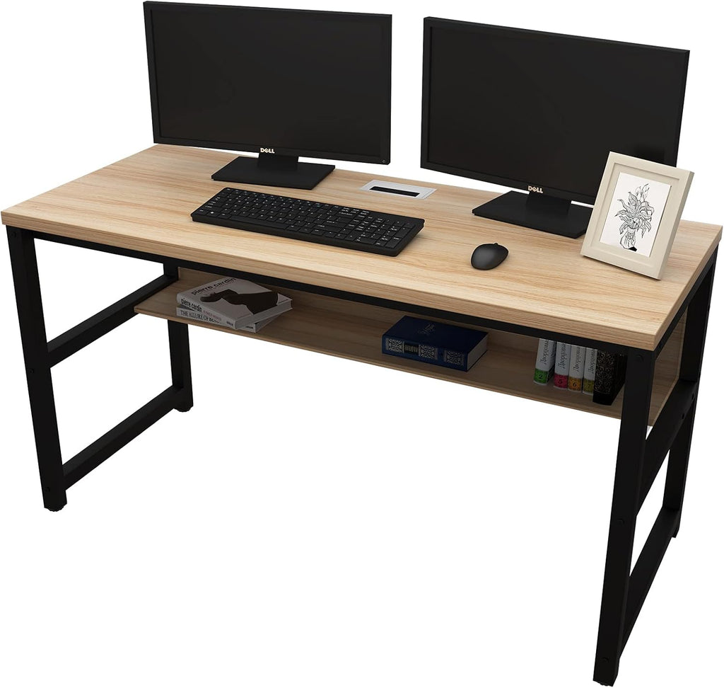 Computer Desk with Bookshelf E67403