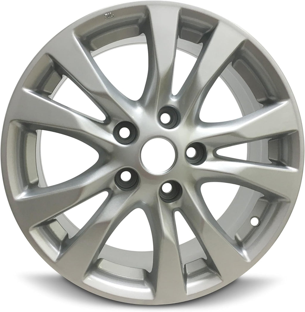 16 inch 5 Lug Silver Aluminum Wheel J50592