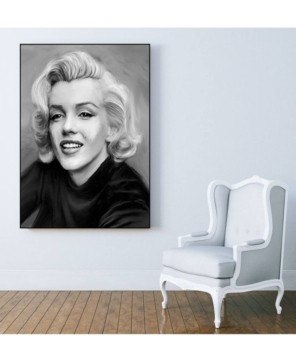 Tan Framed Canvas I3145