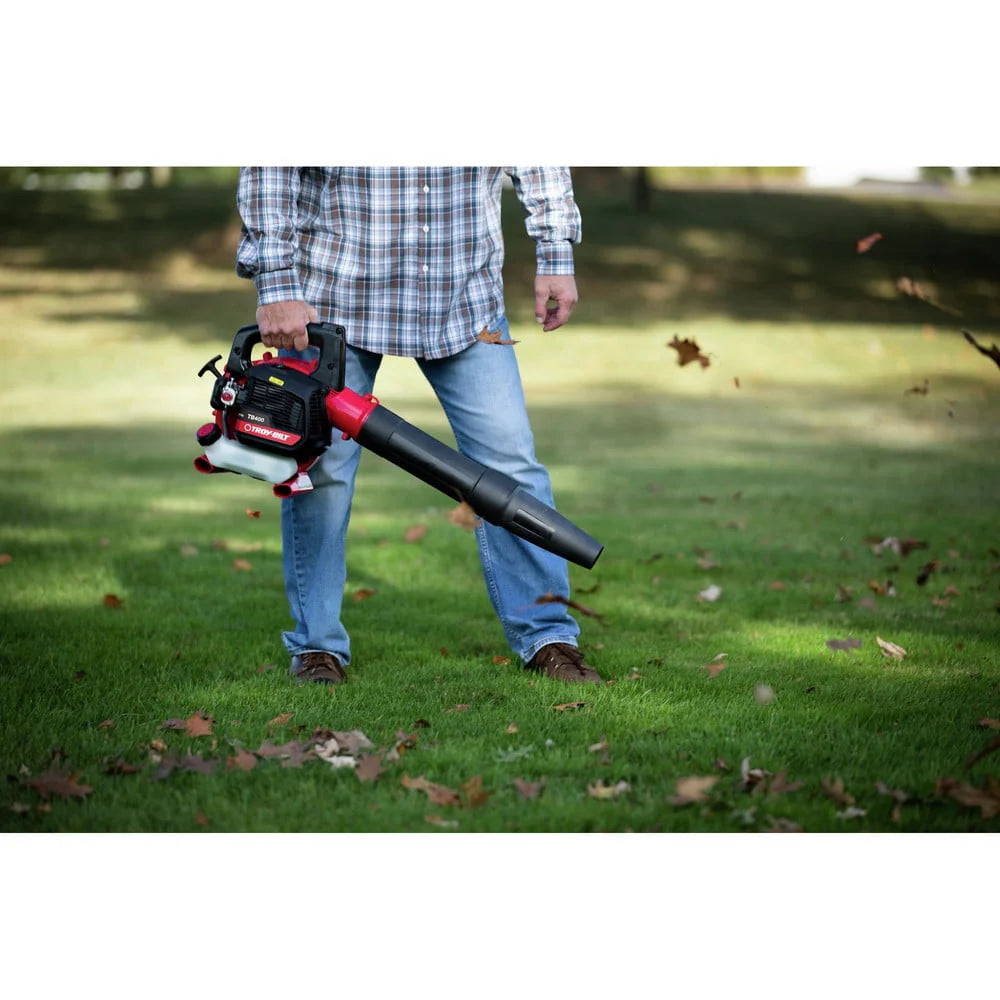 25cc 2-Cycle 180 MPH 400 CFM Gas Leaf Blower T294
