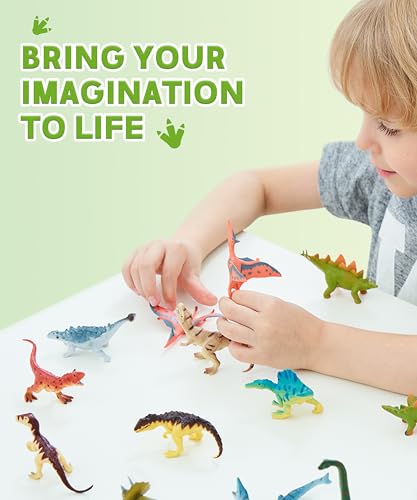 12 PCS Plastic Animal Figurines Z41043