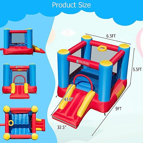 Inflatable Bounce House with Carry Bag, Repair Kit Z973003