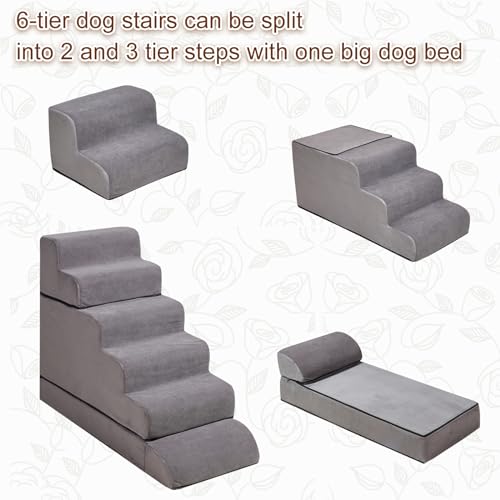 30 inch 6 Tier Non-Slip Pet Stairs C392