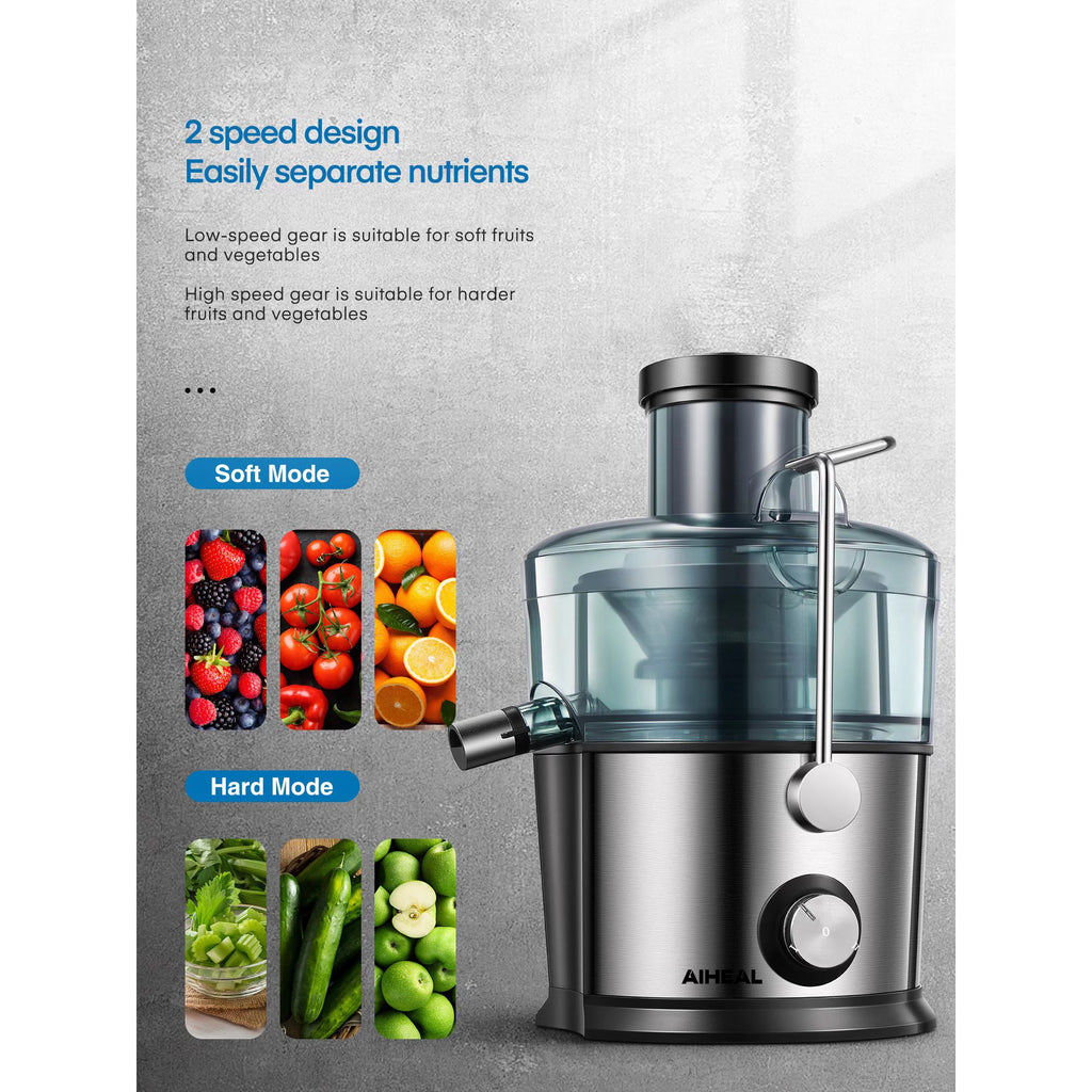 800W Wide Mouth Juicer X662