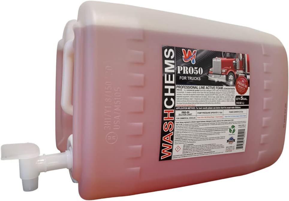 50 Gallon Touchless Car and Truck Wash Soap Detergent Concentrate P963