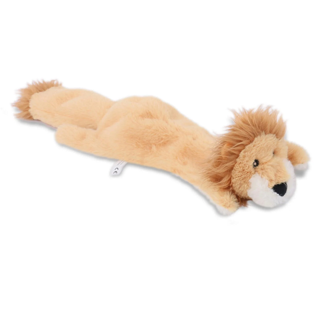Unstuffed Squeaky Plush Dog Toys, Milk, Penguin Plush Toy A622