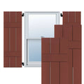 Real Wood Pine Board-n-Batten Shutters M12247