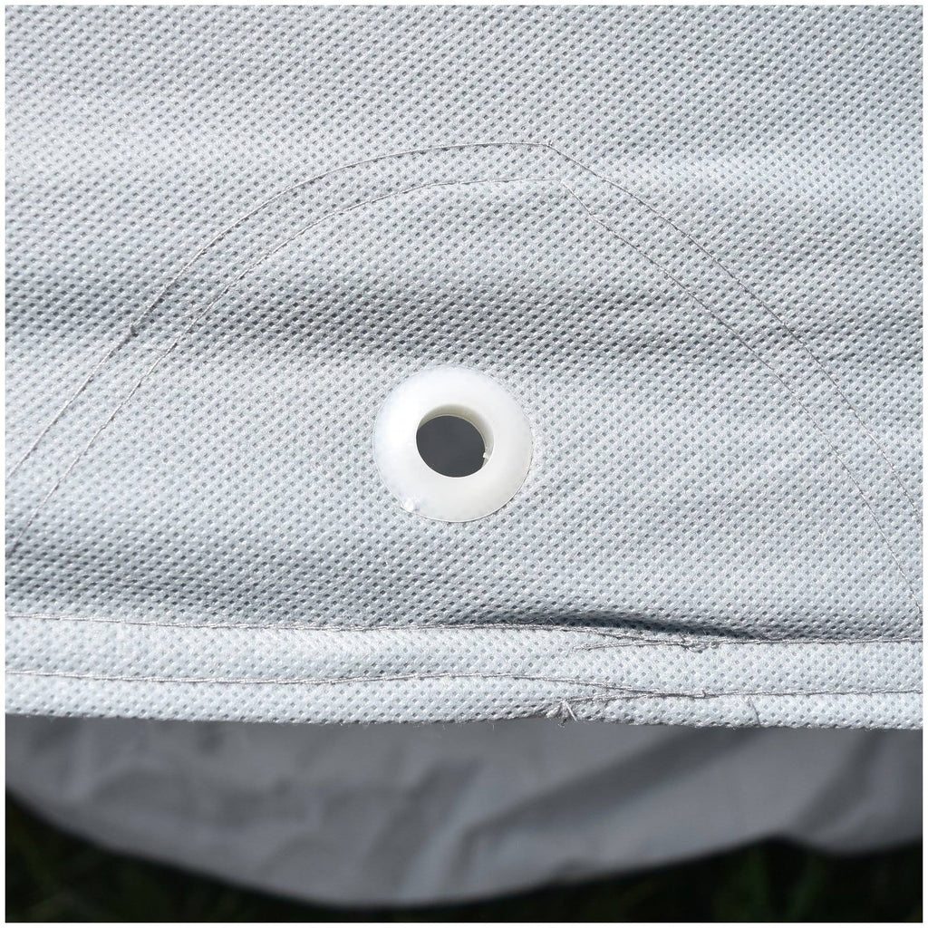 Gray Rain Barrier Car Cover A52571