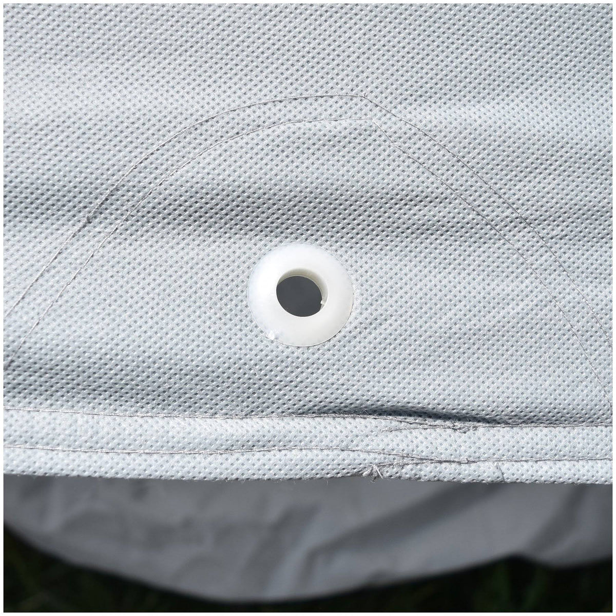 Gray Rain Barrier Car Cover A52571