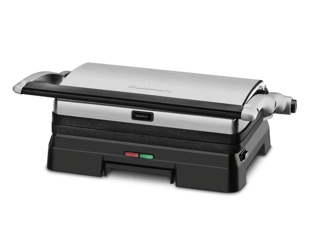 Electric Griddler Grill and Panini Press with Dishwasher Safe Plates B77549