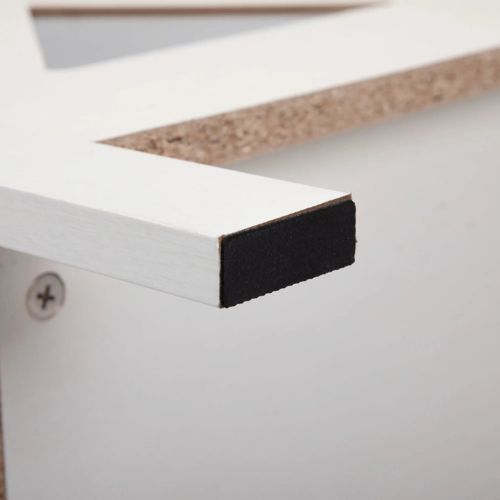 Gray Night Stand with Storage and Door L1151