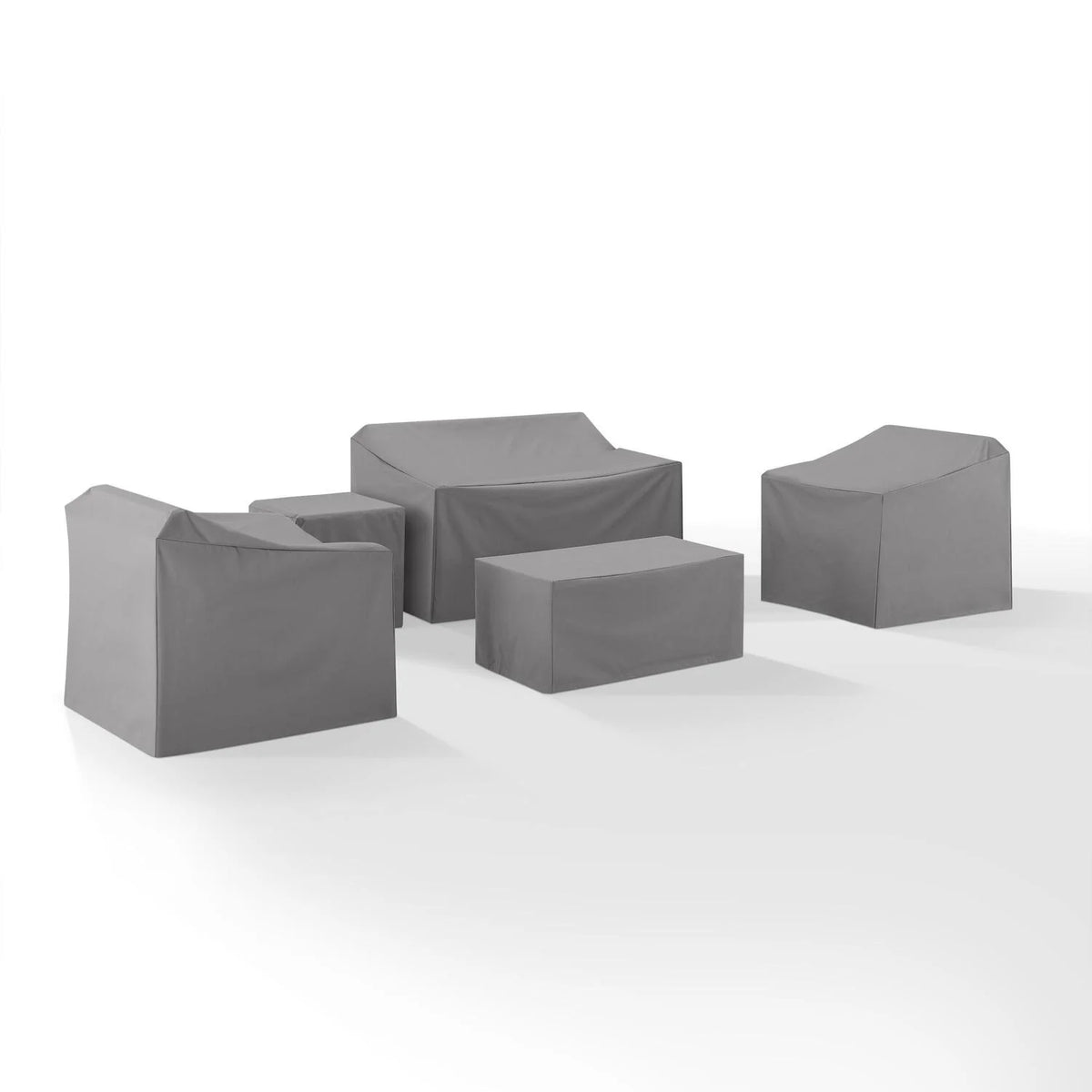 5Pc Furniture Cover Set Gray A669240