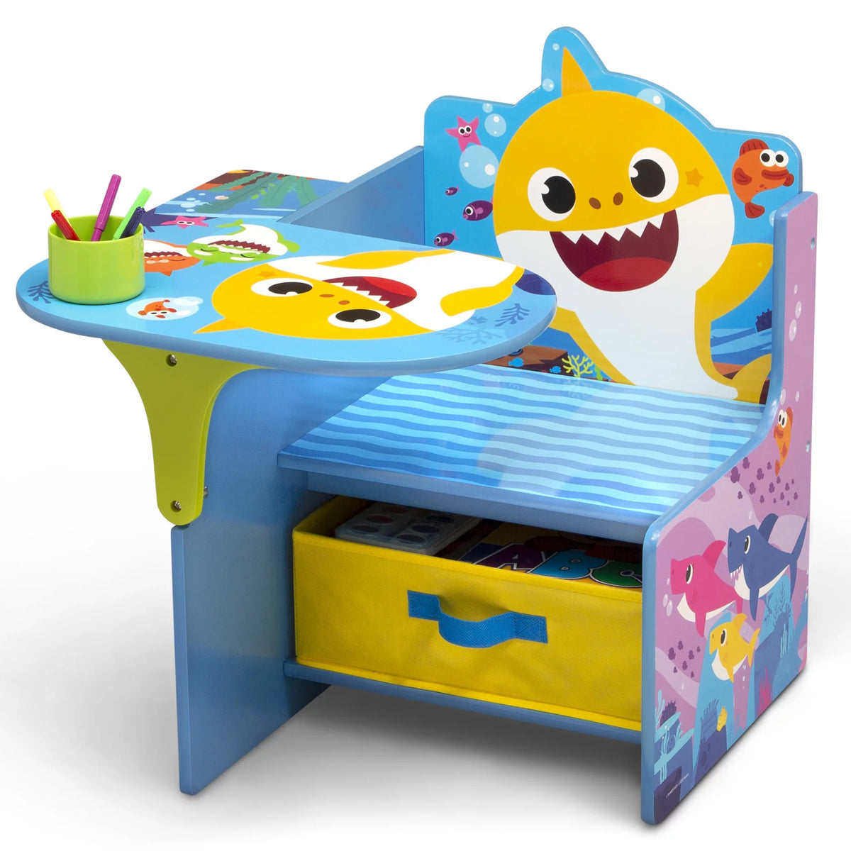 Chair Desk with Storage Bin V461285