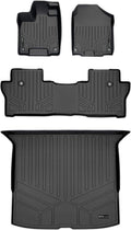 Custom Fit Floor Mats 2 Rows and Cargo Liner Set Black I562007