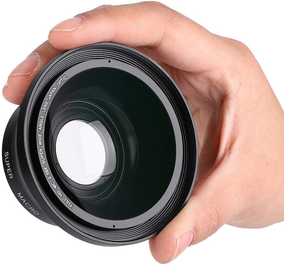 37mm 0.39X Wide Angle Lens with Macro Lens and Phone Clip P1449