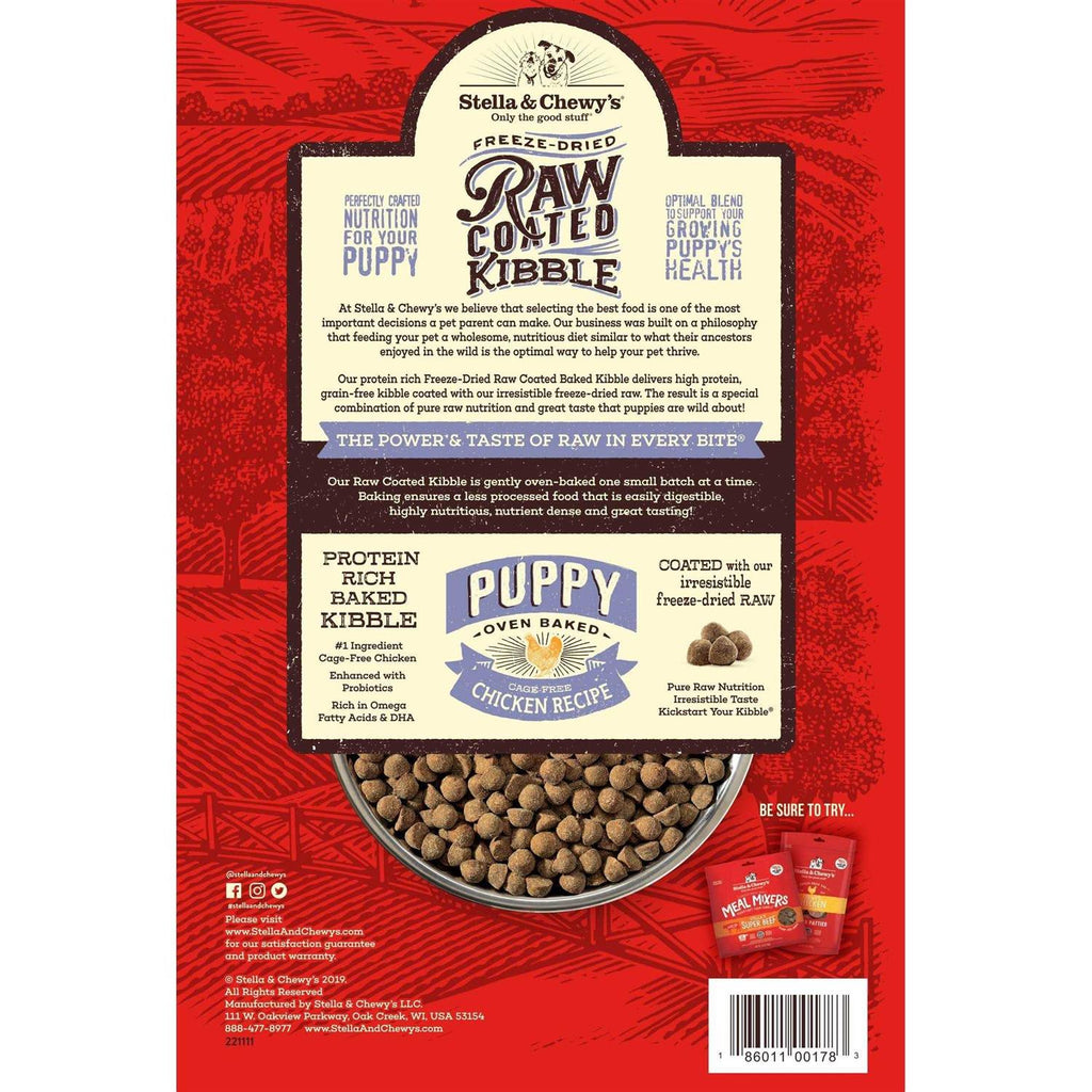 Puppy Raw Coated Kibble W824