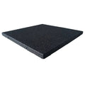 Interlocking Rubber Flooring Tiles, Coal, 3 Pack, 20 x 20 x 1 in. V319005