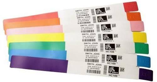 Zebra Z-Band Direct Wristband Cartridge Kit C1124