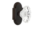 Cottage Plate Double Dummy Door Knob, Timeless Bronze R922922