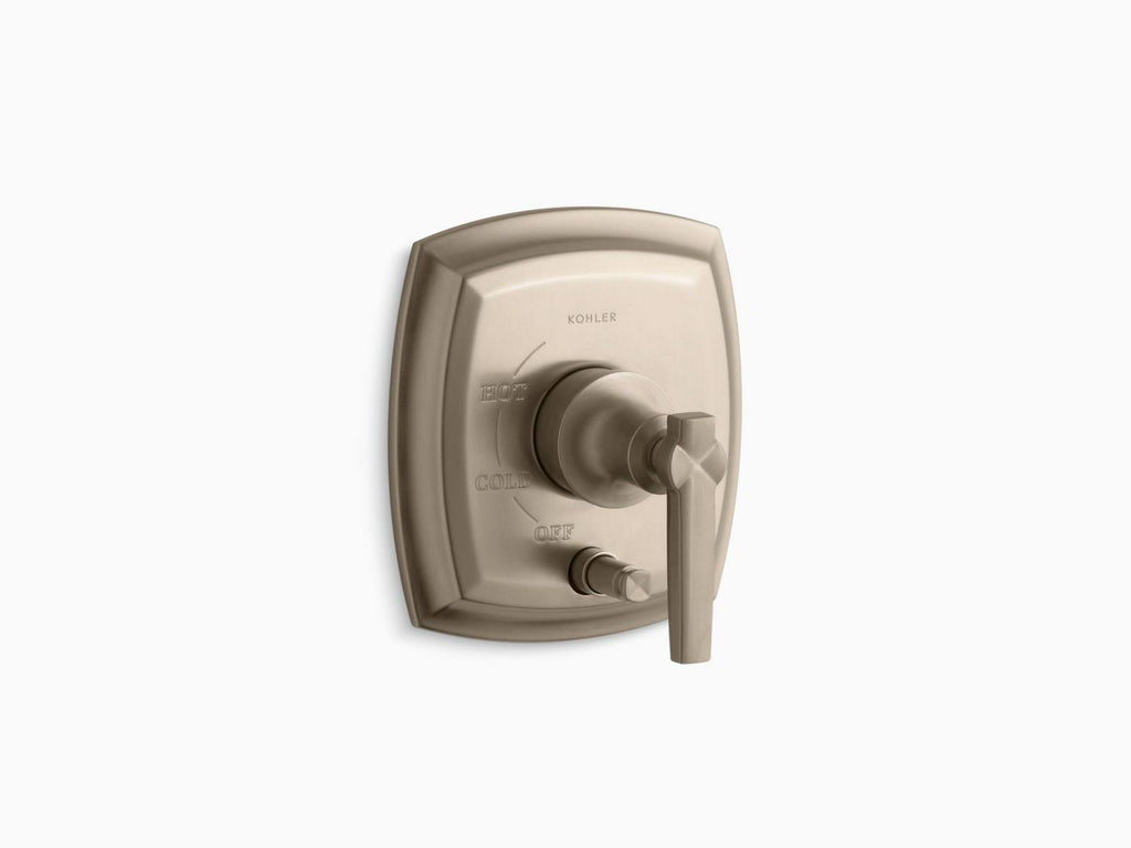 Vibrant Brushed Bronze Valve Trim K213