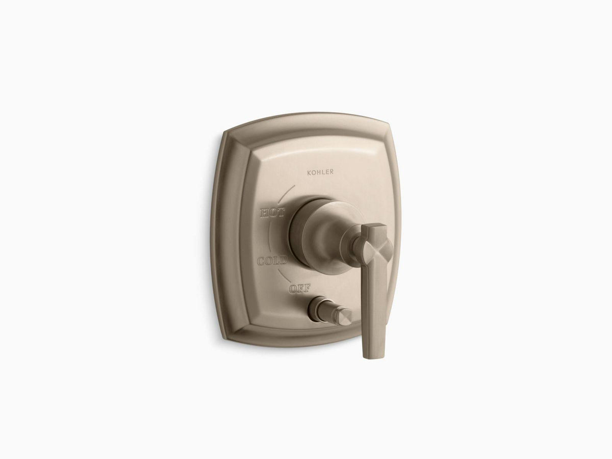 Vibrant Brushed Bronze Valve Trim K213