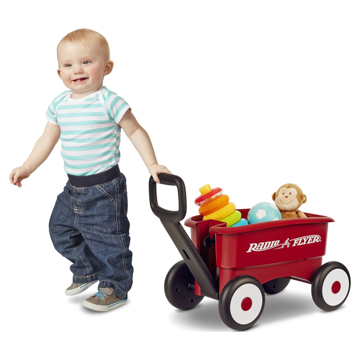 Red 2-in-1 Push Walker Z157211