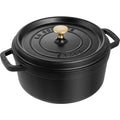 Black Matte Cast Iron Dutch Oven 5.5-qt X208916