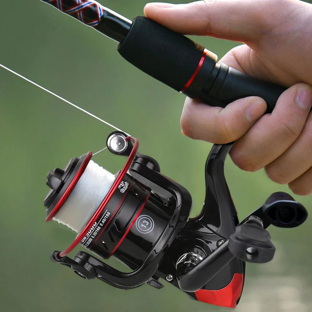 Lightweight 5.2:1 Gear Ratio Spinning Fishing Reel K2925