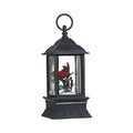 9.5 Inch Black Holiday Water Lantern Z567218